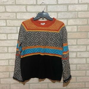 Sundance sweater multicolored size small